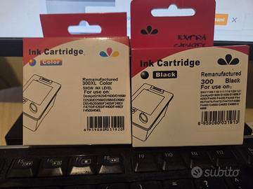 Cartucce 300 xl colore e 300 nero