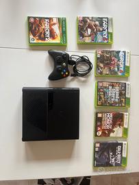 Xbox 360 con 1 controller e 6 giochi originali