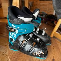 Scarponi sci bambini taglia mondo 20,5