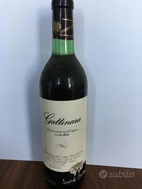 Bottiglia Gattinara Luigi Dessilani 1975