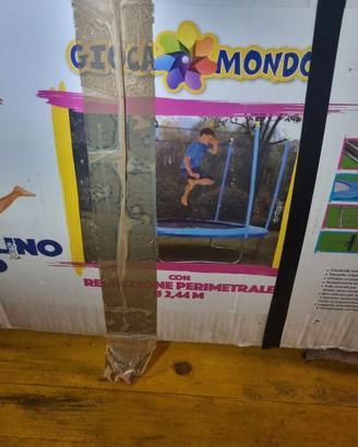 Trampolino elastico da giardino