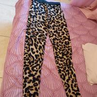 Leggins leopardati M