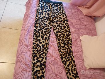 Leggins leopardati M