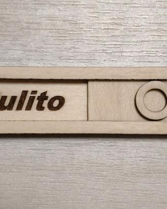 Cartello indicatore lavastoviglie pulito e sporco