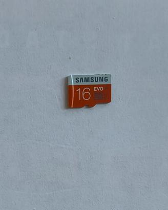 Samsung micro SD 16GB evo 