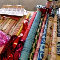 carte per cofezioni, carte adesive, nastrini