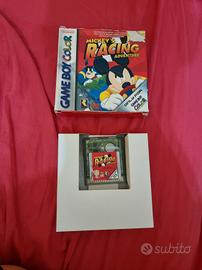 Mickey's racing adventure gameboy color