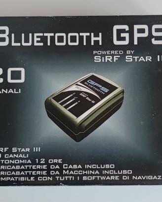 GPS bluetooth 20 canali SiRF Star III