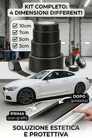  Kit Completo Pellicola Protettiva Carbon Look (
