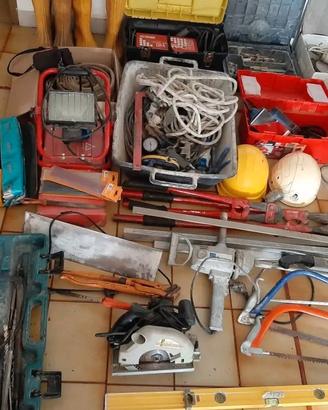lotto attrezzi carpenteria-bricolage ecc