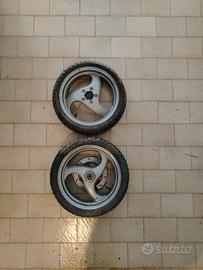 cerchi gommati per piaggio nrg mc3 