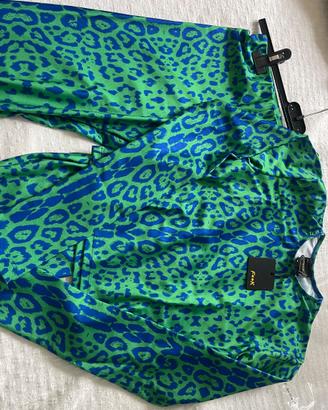 Top e leggins animalier