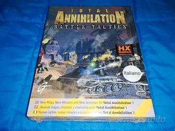 Total Annihilation PC Windows CD ROM IBM Italiano