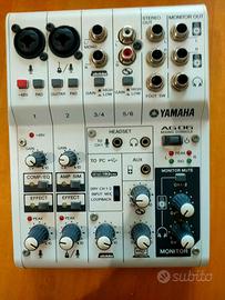 Yamaha AG-06 - Mixer/Scheda audio USB 6ch