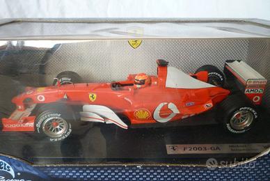 Ferrari f1 2003 GA Schumacher scala 1/18