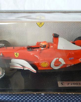 Ferrari f1 2003 GA Schumacher scala 1/18