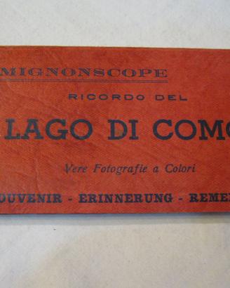 ricordo del lago di como souvenir 12 vedute vintag