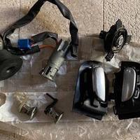 Kit serrature chiave cilindretto Peugeot 206