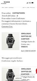 Cartier santos.