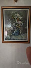 quadro floreale vintage 