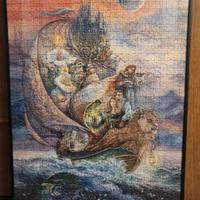 Puzzle 1000 pezzi fantasy Josefine Wall completo