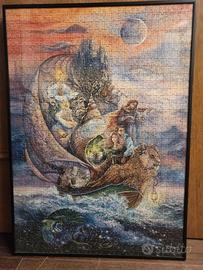 Puzzle 1000 pezzi fantasy Josefine Wall completo