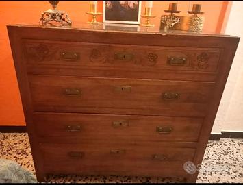 Comò antico stile Liberty 