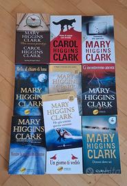 Lotto 10 romanzi gialli di Higgins Clark