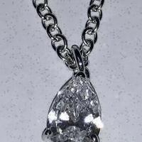 COLLANA PUNTOLUCE ORO 18 kt. CON DIAMANTE NATURALE