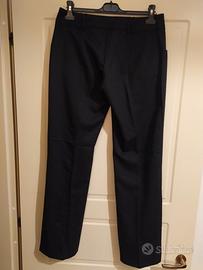 Pantalone fashion donna in lana nero - MAX&Co