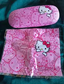 custodia porta occhiali hello kitty