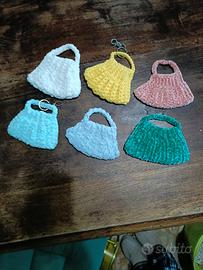 portachiavi in morbido ciniglia 