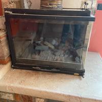 Inserto per camino a legna