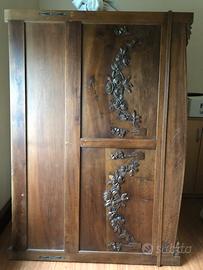 Testata e pedata letto matrimoniale