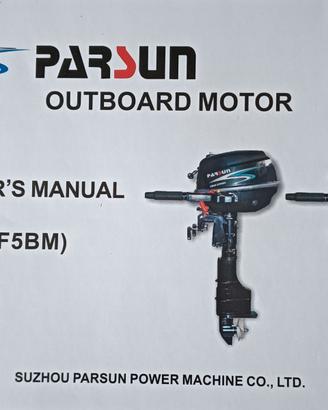 Motore Fuoribordo Parsun 4CV 4 Tempi - Nuovo