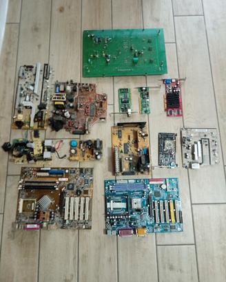 lotto 5 kg schede elettroniche miste