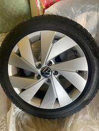 Cerchi da 17 originali VW Golf completi di gomme