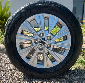 4 cerchi e gomme Volkswagen R17