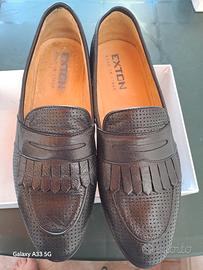 mocassino nero exton