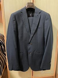 Vestito Completo Uomo Doppelganger Slim Fit Blu