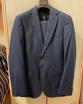 Vestito Completo Uomo Doppelganger Slim Fit Blu