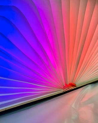 Lampada LED bluetooth a libro, altoparlante nuova
