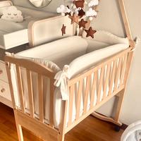 Culla neonato in legno Montessori