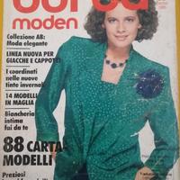 Rivista di  moda Burda Moden Ott. 1985