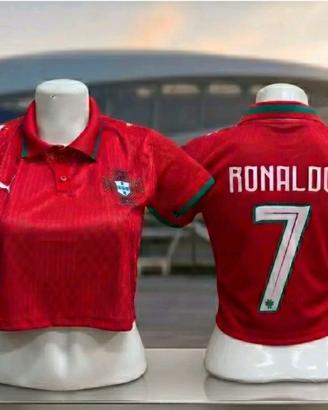 Crop Top Calcio Donna – mondiale