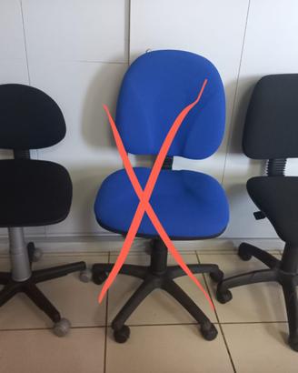 Sedia ufficio, vari modelli