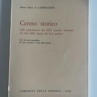 Opuscolo cenno storico, 1968