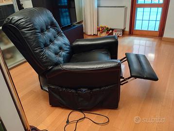 Poltrona reclinabile massaggiante