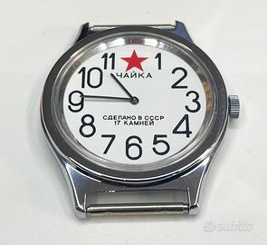 Orologio Chaika Stella Rossa Made in USSR 1984