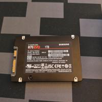 SSD 1 tb Samsung 870 evo pari al nuovo garanzia 28
